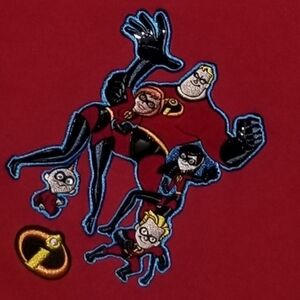 Disney Stores The Incredibles Fleece Blanket 50x60